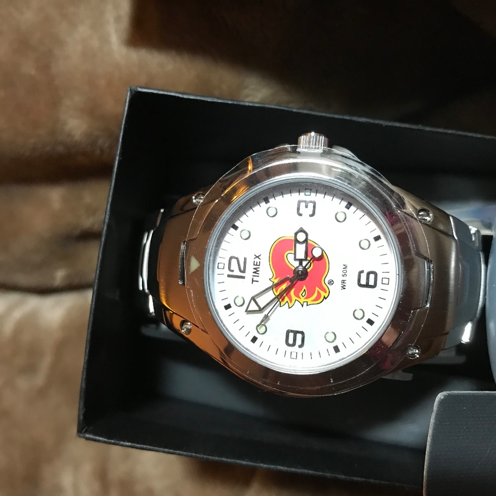 Timex flames watch